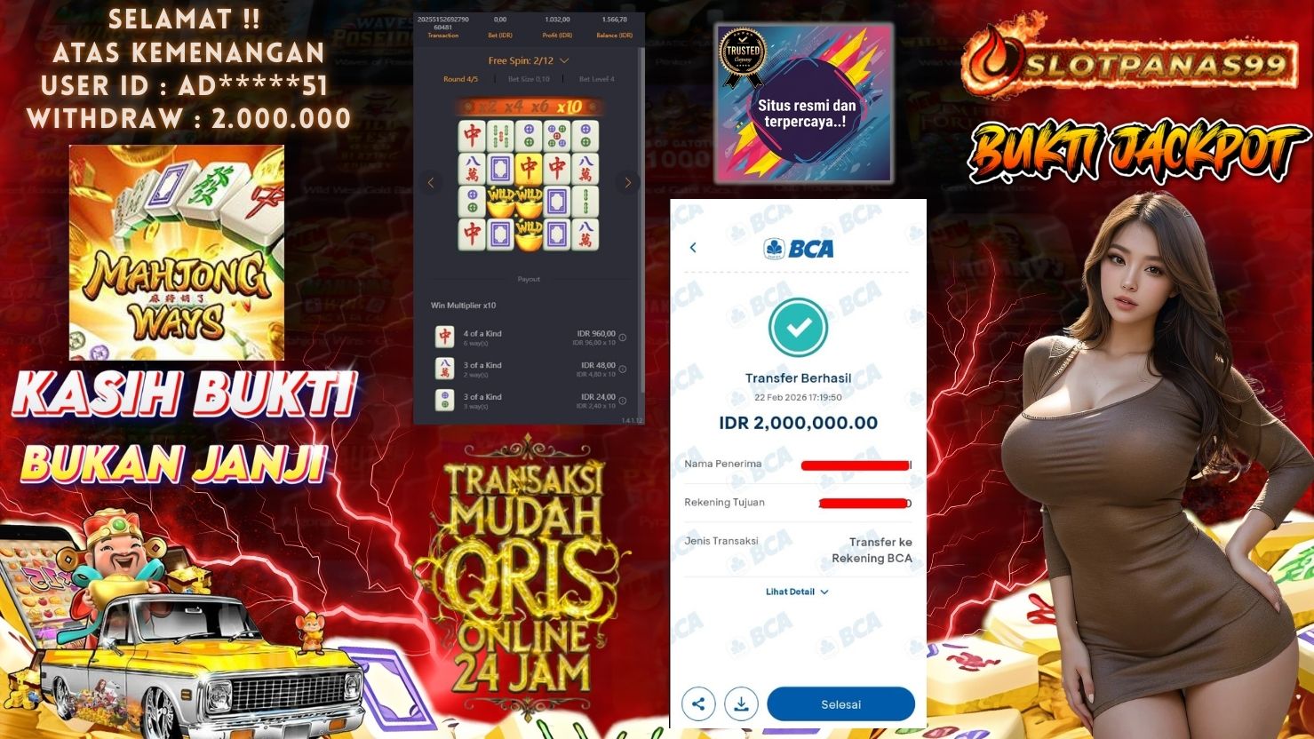 SLOTPANAS99 JACKPOT SLOT MAHJONG WAYS